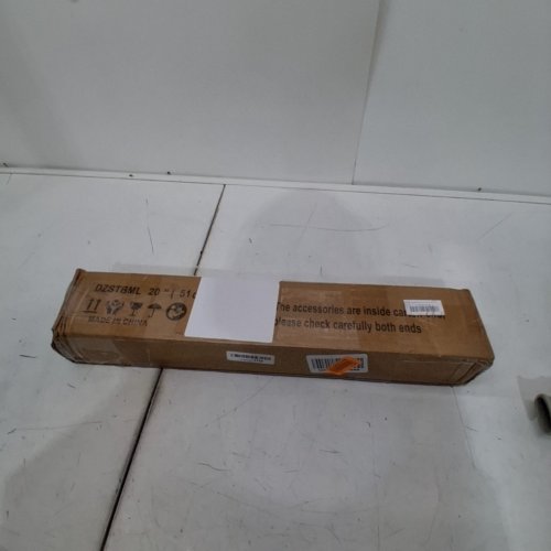 LUCKUP CORDLESS ZEBRA ROLLER SHADE - 20" X 48" - WHITE (MODEL: DZSTBML) image 4