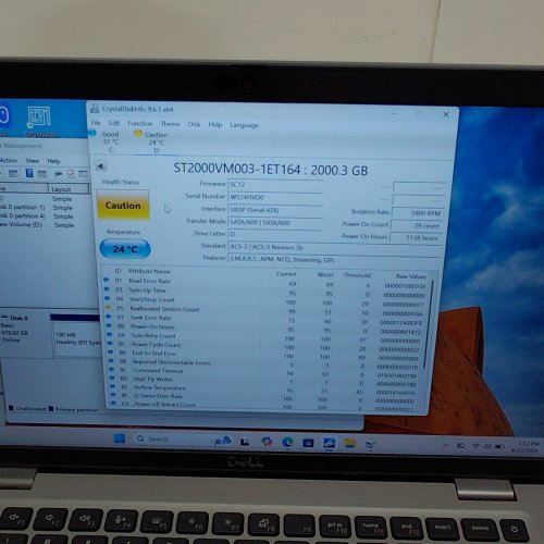 SEAGATE 3.5" HDD - 2TB SATA 5900 RPM (MODEL: ST2000VM003) image 2