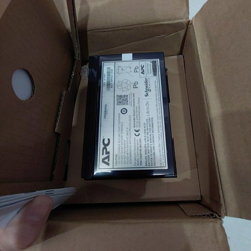 APC RBC17 REPLACEMENT BATTERY FOR UNINTERRUPTIBLE POWER SUPPLY - 8.5" X 7" X 4" - 12V - BLACK image 2