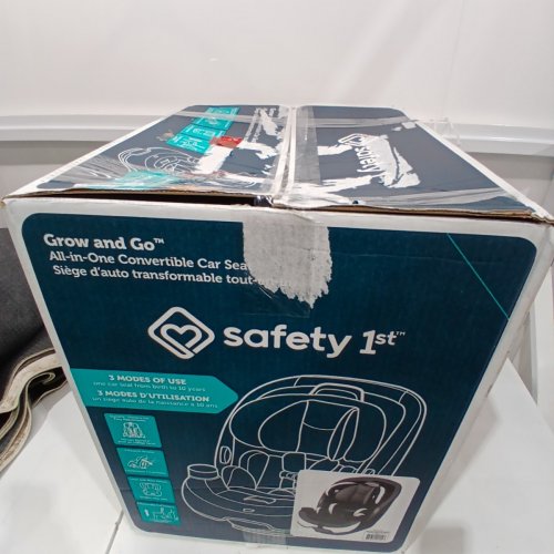 SAFETY 1ST GROW & GO ALL-IN-ONE CONVERTIBLE CAR SEAT - GAINSBORO/GREY/WHITE (MODEL: 22618C-SSR) image 8