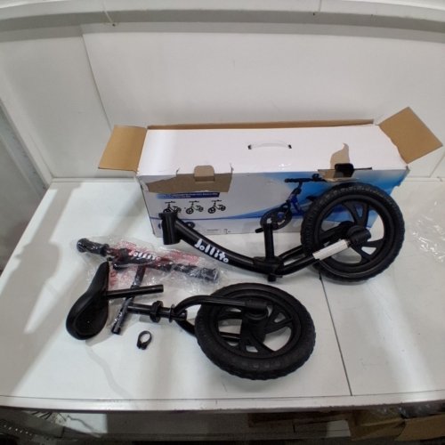 JOLLITO NO-PEDAL KID'S BALANCE BIKE - 12" - BLACK (MODEL:‎ LJ-AS001 image 2