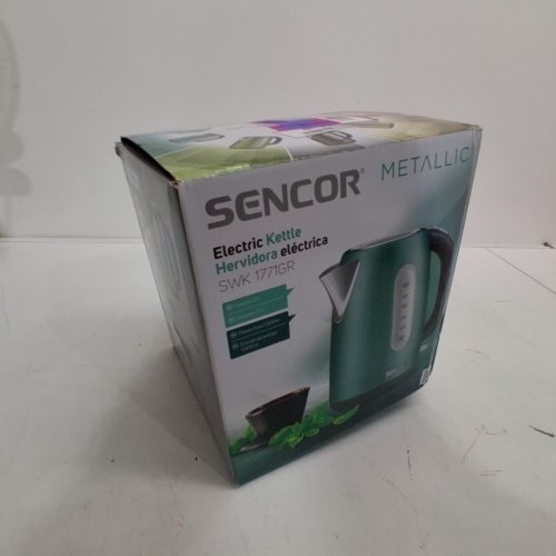 SENCOR ELECTRIC KETTLE - 1.7 L - METALLIC MINT (MODEL: SWK 1777GR) image 5