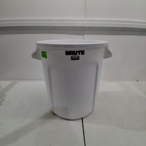 RUBBERMAID COMMERCIAL PRODUCTS BRUTE GARBAGE CAN - 10GAL- WHITE - (MODEL: FG261000WHT) image 3