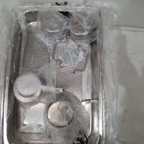 2PK GARVEE CHAFING DISH BUFFET SET - 8QT - SILVER image 3