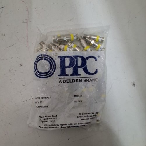 25PK PPC BELDEN BRAND ULTRA-PRECISION ATTENUATORS - (MODEL: ATP5-10006KV-Y) image 2