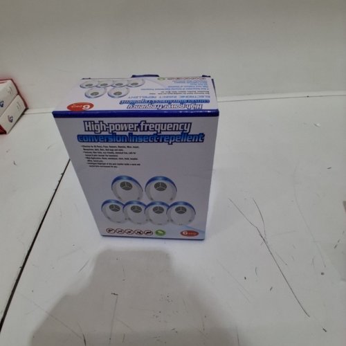 6PK ULTRASONIC PLUG-IN INSECT AND PEST REPELLENTS -800 SQ. FT -12000 SQ. FT WHITE image 4