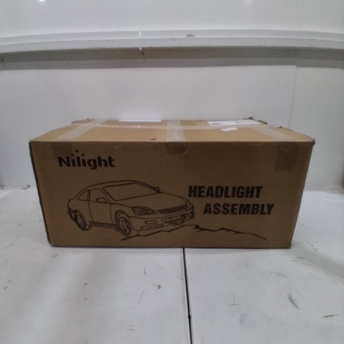 2PC NILIGHT HEADLIGHT ASSEMBLY FOR 2003-2007 HONDA ACCORD - BLACK (MODEL: HDAC03.00-15) image 4