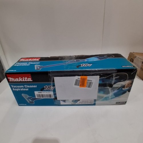 MAKITA LXT CORDLESS VACUUM CLEANER *TOOL ONLY* - 18V/46CFM/3.6KPA - 650ML CAPACITY - BLUE (MODEL: DCL180ZX) image 6