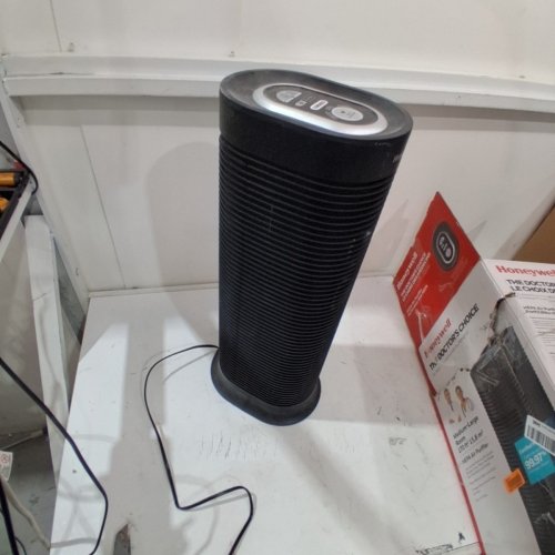 HONEYWELL TRUE HEPA AIR PURIFIER FOR MEDIUM/LARGE ROOM, ALLERGEN REMOVER WITH HEPA FILTER & ACTIVATED CARBON PRE-FILTER, 25.6" - BLACK (MODEL: HPA160C) image 3