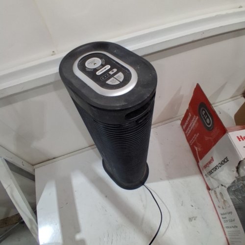 HONEYWELL TRUE HEPA AIR PURIFIER FOR MEDIUM/LARGE ROOM, ALLERGEN REMOVER WITH HEPA FILTER & ACTIVATED CARBON PRE-FILTER, 25.6" - BLACK (MODEL: HPA160C) image 5