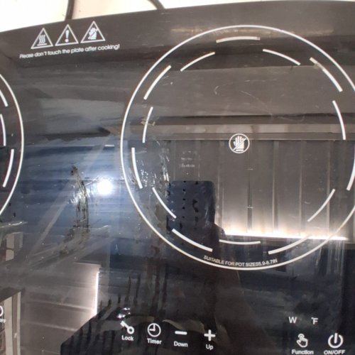 DOUBLE BURNER RADIANT ELECTRIC COOKTOP - 110-120V -1500W - BLACK (MODEL: DT1-22) image 5