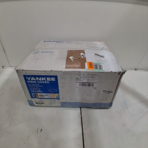 YANKEE SAPPHIRE SERIES RECTANGLE IN-GROUND POOL COVER - 16FT X 32FT - BLACK (MODEL: YPC-RE-1632) image 5