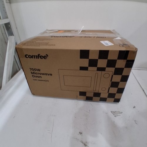 COMFEE RETRO STYLE COUNTERTOP MICROWAVE OVEN - 0.7CU.FT - 700W - CREAM (MODEL: CMO-AM20CK) image 5