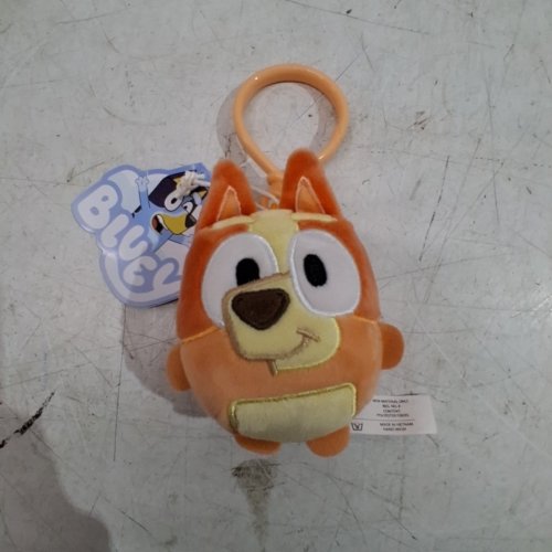 BLUEY PLUSH CHARACTER TOY - 4.5" - ORANGE AND YELLOW image 3