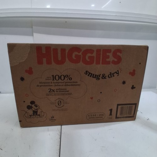 256PK HUGGIES SNUG AND DRY DIAPERS WITH TRIPLE LAYER PROTECTION - SIZE 1 - MICKEY MOUSE (MODEL: 5640902) image 3