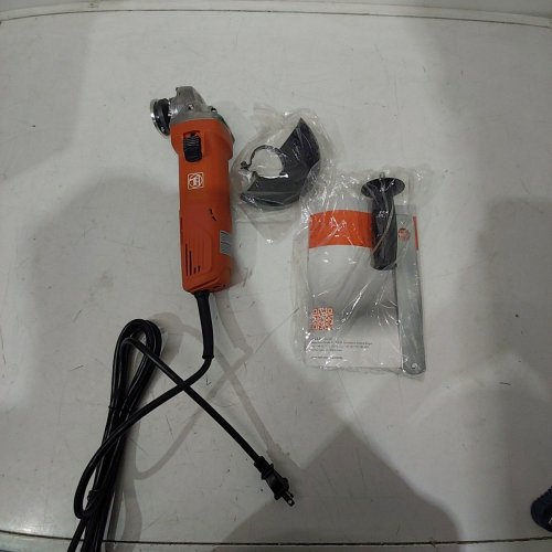 FEIN COMPACT ANGLE GRINDER - 12500 RPM - 5/8" - ORANGE / BLACK (MODEL: WSG7-115) image 4
