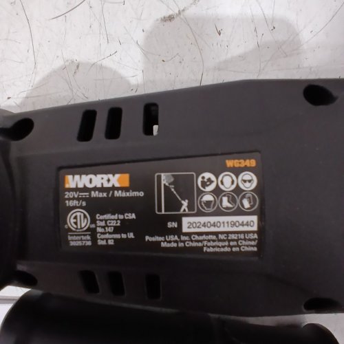 WORX 20V POWER SHARE EXTENDABLE POLE SAW WITH AUTO TENSION - 13FT MAX LENGTH - 8" BLADE - BLACK/ORANGE *TOOL ONLY* (MODEL: WG349.9) image 4