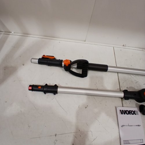 WORX 20V POWER SHARE EXTENDABLE POLE SAW WITH AUTO TENSION - 13FT MAX LENGTH - 8" BLADE - BLACK/ORANGE *TOOL ONLY* (MODEL: WG349.9) image 6