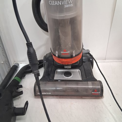 BISSELL CLEANVIEW UPRIGHT MULTI-CYCLONIC SWIVEL VACUUM WITH HANDHELD TURBO-BRUSH (MODEL: 2316C) image 2