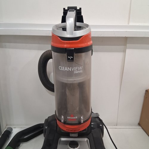 BISSELL CLEANVIEW UPRIGHT MULTI-CYCLONIC SWIVEL VACUUM WITH HANDHELD TURBO-BRUSH (MODEL: 2316C) image 3