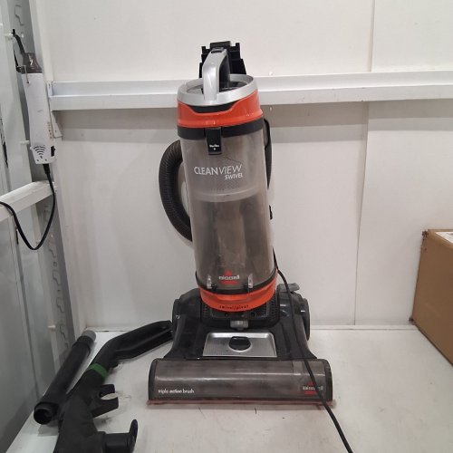 BISSELL CLEANVIEW UPRIGHT MULTI-CYCLONIC SWIVEL VACUUM WITH HANDHELD TURBO-BRUSH (MODEL: 2316C) image 5