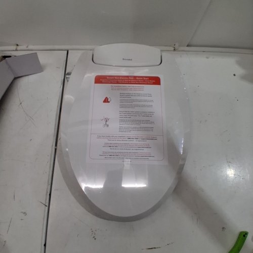 BRONDELL SWASH ECOSEAT NON-ELECTRIC SLOW-CLOSE BIDET TOILET SEAT - ELONGATED - WHITE (MODEL: CANS101 EW) image 2