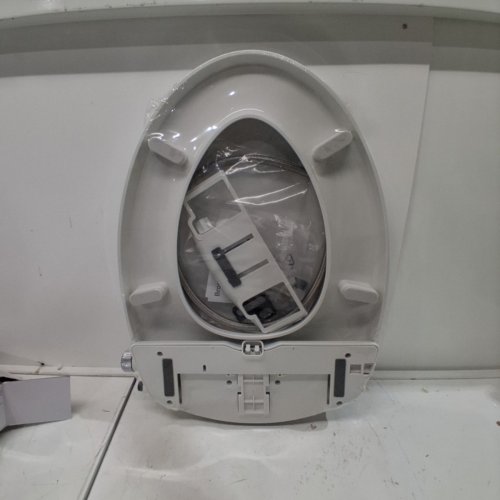 BRONDELL SWASH ECOSEAT NON-ELECTRIC SLOW-CLOSE BIDET TOILET SEAT - ELONGATED - WHITE (MODEL: CANS101 EW) image 3