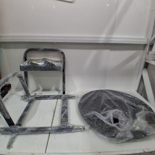 AUXDEE HEAVY DUTY MOVABLE BANDING STEE/FIBRE STRAPPING CART AND DISPENSER WITH TOOL TRAY - FITS 8/" X 8"/16" X 16" STRAPPINGS - BLACK image 3