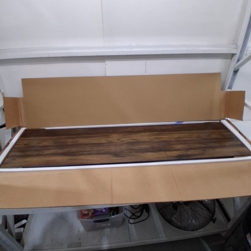 TRIBESIGNS FARMHOUSE STYLE WOODEN EXECUTIVE DESK - 63" X 31" X 30" - DARK BROWN - (MODEL: HOGA-JW0880X) image 3