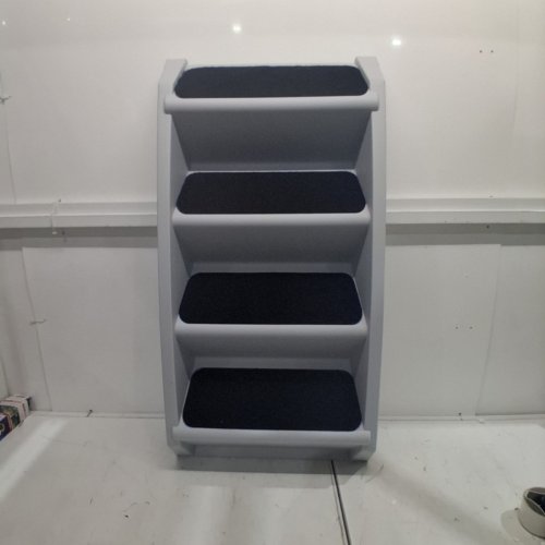 PETSAFE COZYUP FOLDING 4-STEP PET STEPS - 25", EXTRA LARGE, GREY image 4