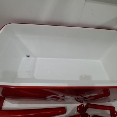 VEVOR ROLLING ICE CHEST/outdoor cooler HOLDS UP TO 50 BOTTLES - 80QT - RED (MODEL: DR120201) image 5