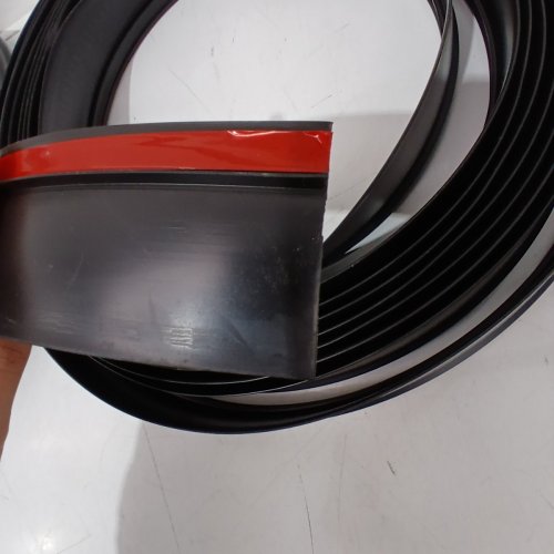 RV SLIDE OUT SELF ADHESIVE RUBBER D SEAL BASE & D-SEAL WIPER FOR CAMPERS / RV'S - 1/2" X 2.75" X 35FT - BLACK image 4