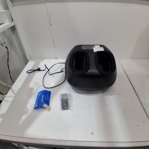 RENPHO DEEP TISSUE AIR-COMPRESSION FOOT MASSAGER WITH REMOTE CONTROL & HEAT FUNCTION - BLACK (MODEL: RP-FM069R) image 3