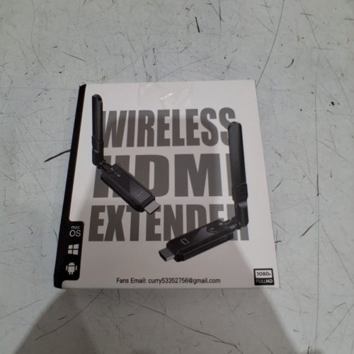 2PC WIRELESS HDMI EXTENDER - 1920 X 1080@60HZ, 5GHZ, 5 V - BLACK (MODEL: W3103) image 4