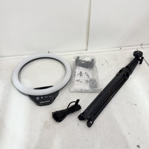 UBEESIZE 10’’ RING LIGHT WITH 62" TRIPOD STAND & BLUETOOTH REMOTE image 3