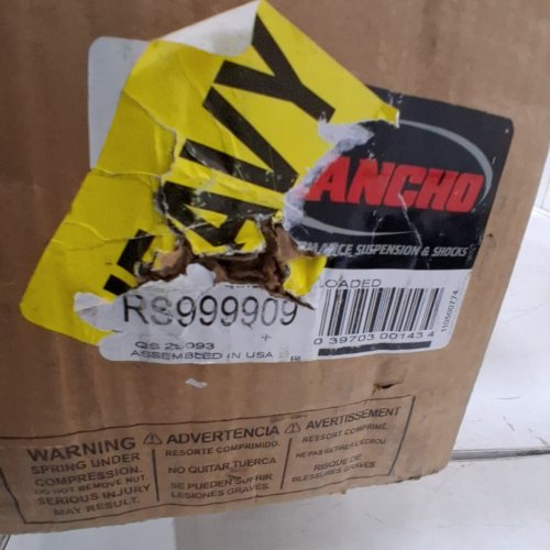 RANCHO QUICKLIFT SUSPENSION STRUT AND COIL SPRING ASSEMBLY FOR VARIOUS MODELS - BLACK (MODEL: RS999909) image 3