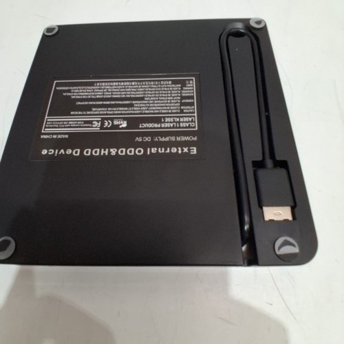 ULTRA-THIN EXTERNAL DVD WRITER OPTICAL DRIVE WITH USB - 8X SPEED - WHITE / BLACK image 6