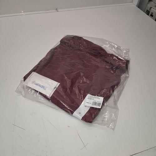 WOMENS LANE BRYANT LONG SLEEVE SHIRT - EXTRA LARGE - BURGUNDY (STYLE: EREN LB0197) image 2