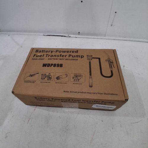 CORDLESS BATTERY POWERED FUEL TRANSFER PUMP - 12GPM - RED/BLACK (MODEL: WDP89B) image 4