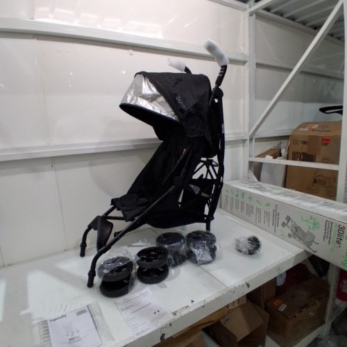 SUMMER INFANT 3DLITE CONVENIENCE STROLLER - JET BLACK (MODEL: 32843) image 2