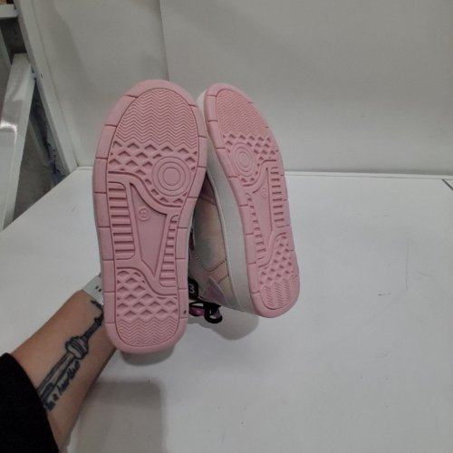 GIRL'S BARBIE HIGH-TOP SNEAKERS - 13 - PINK/PURPLE (STYLE: 62BARBIEW26) image 4