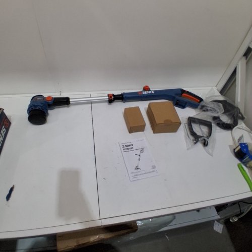 SENIX CORDLESS STRING TRIMMER / EDGER WITH BATTERY AND CHARGER- 20 V - BLUE (MODEL: GTX2-L) image 4