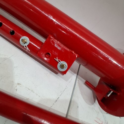 VEVOR PORTABLE MANUAL HAND BEAD BREAKER TIRE CHANGER/MOUNTING TOOL FOR GARAGE OR HOME - FOR 8" TO 16" TIRES - RED (MODEL: LTCZ-B) image 7