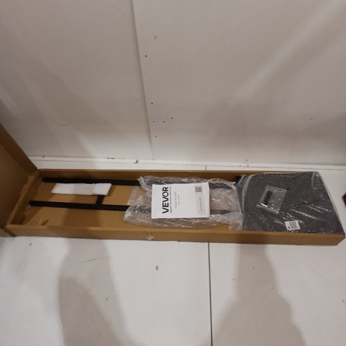 VEVOR PEDESTAL SIGN STAND - 11.8" X 9.5" X 43" TO 81" - BLACK (MODEL: SW-03) image 2