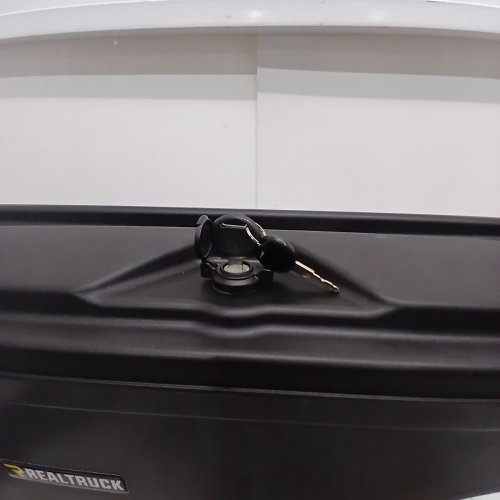 REALTRUCK LEFT DRIVER'S SIDE TRUCK BED SWINGCASE TOOLBOX FOR 2017-2026 FORD F250/F350 - BLACK (MODEL: SC205D) image 5
