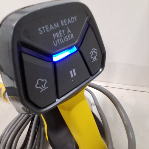 BISSELL 3-IN-1 POWERSTEAMER HEAVY DUTY STEAM MOP & HANDHELD CLEANER - GREY/YELLOW (MODEL: 2685B) image 2