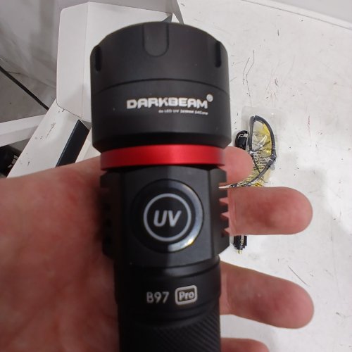 DARKBEAM POCKET SIZED UV FLASHLIGHT - BLACK (MODEL: B97 PRO) image 3