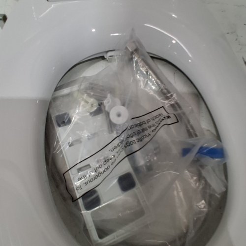GARVEE BIDET ROUND TOILET SEAT WITH ADJUSTABLE SPRAY PRESSURE - WHITE (MODEL: PHO_0XYKXH95) image 3