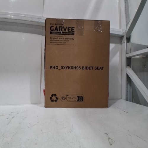 GARVEE BIDET ROUND TOILET SEAT WITH ADJUSTABLE SPRAY PRESSURE - WHITE (MODEL: PHO_0XYKXH95) image 4