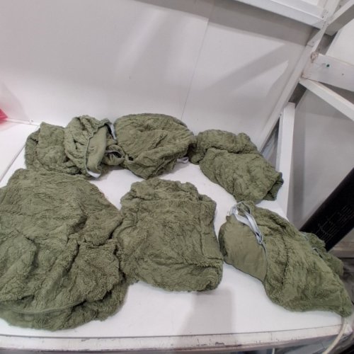 6PC 2 SEAT RECLINER COUCH COVER - GREEN image 5